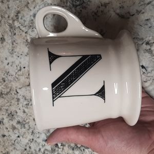 NWOT Anthropologie "N" Monogram Mug